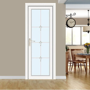 narrow frame aluminum alloy door frame toilet door tempered glass door size can be customized