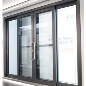 Titanium magnesium aluminum alloy balcony sliding door