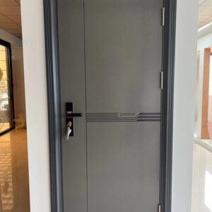 The position of the zinc aluminum alloy luxury entrance and exit door shaft can be customized