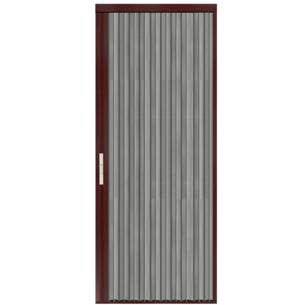 Pulley folding, screen door, heatstroke and mosquito prevention left and right sliding